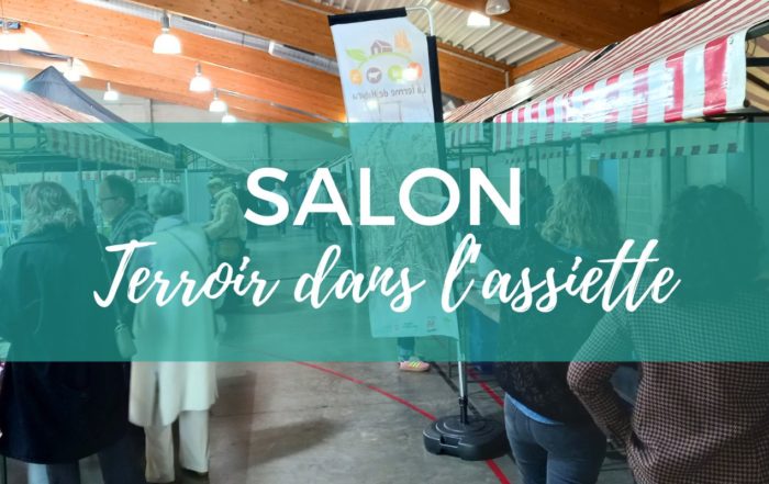 Salon terroir dans assiette